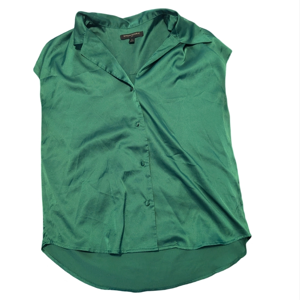 Banana republic silk blouse